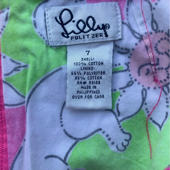 LILLY PULITZER Vintage Skort - Size 7 - Picture 4 of 8